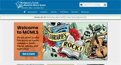 Desktop Screenshot of countylibrary.org